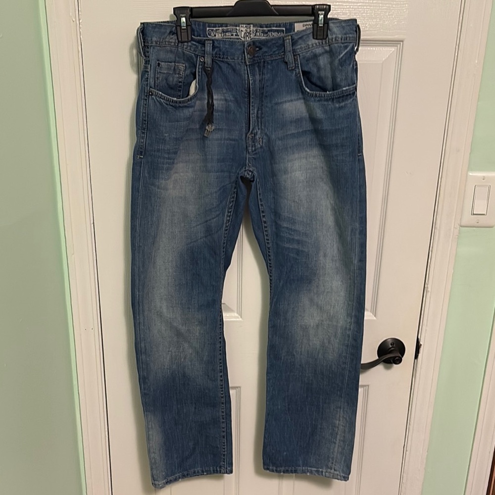 Buffalo Driven Basic Straight Jeans 34x30 - image 1